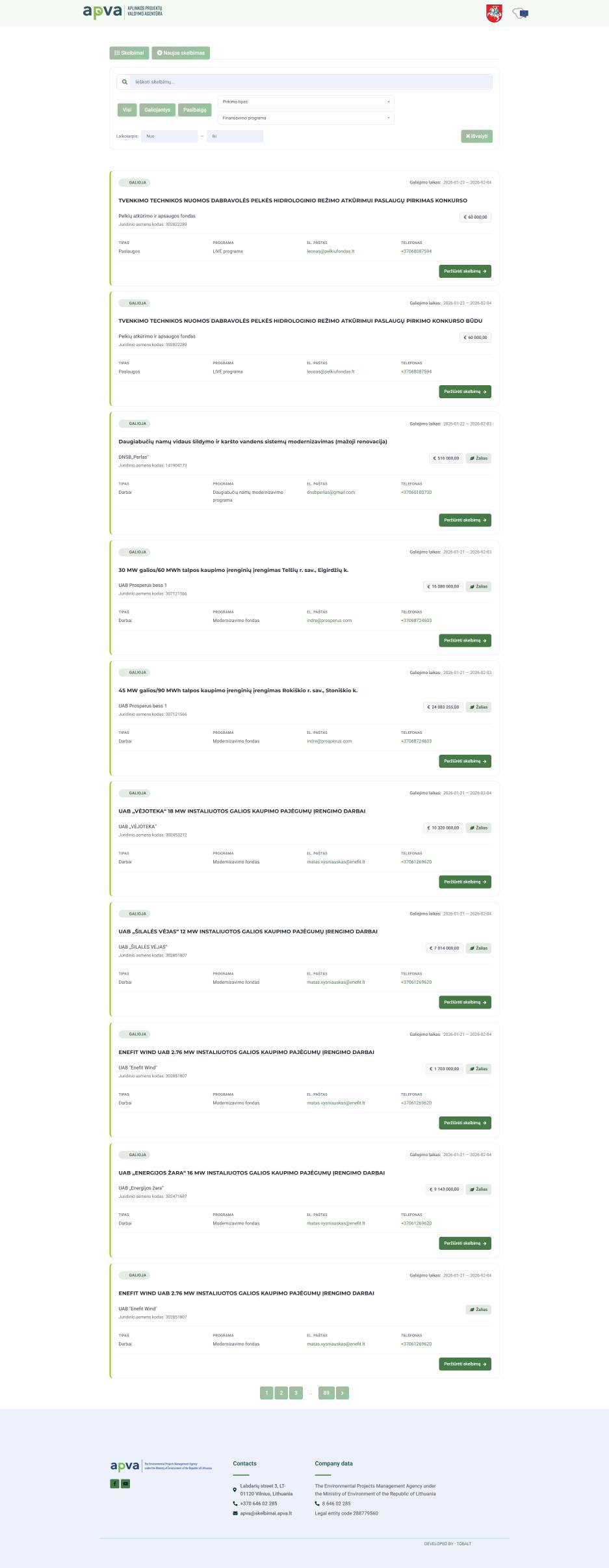 Annonces APVA