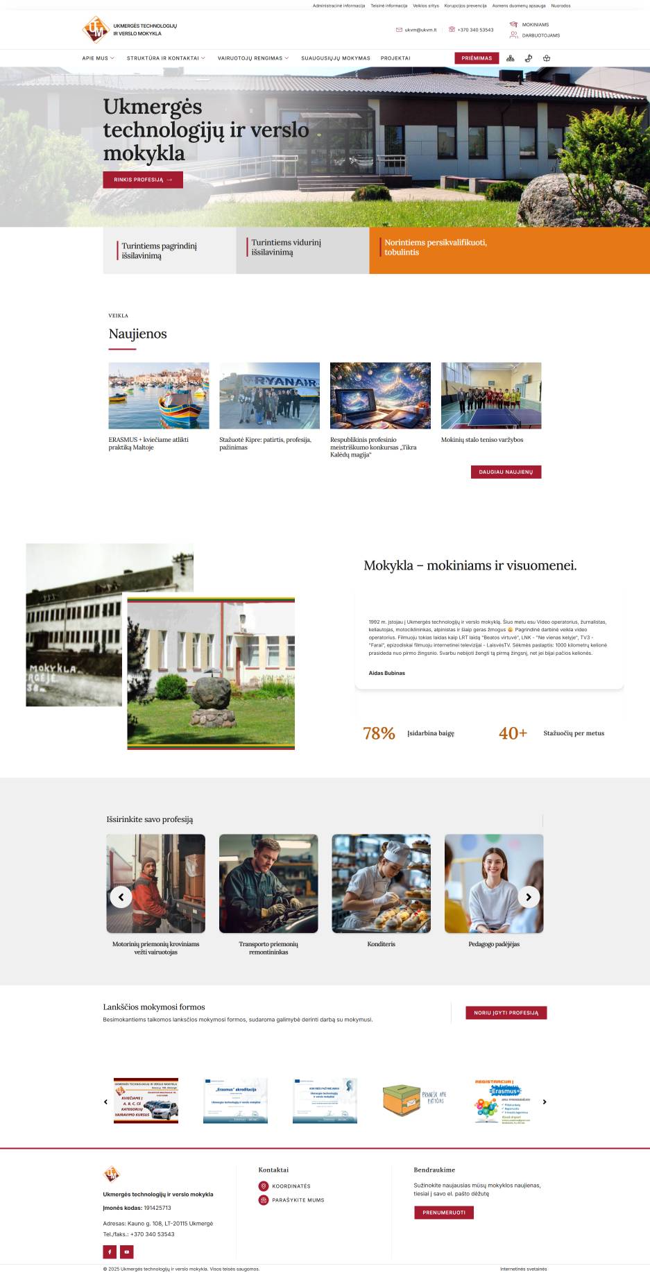 École de technologie et de commerce d’Ukmergė